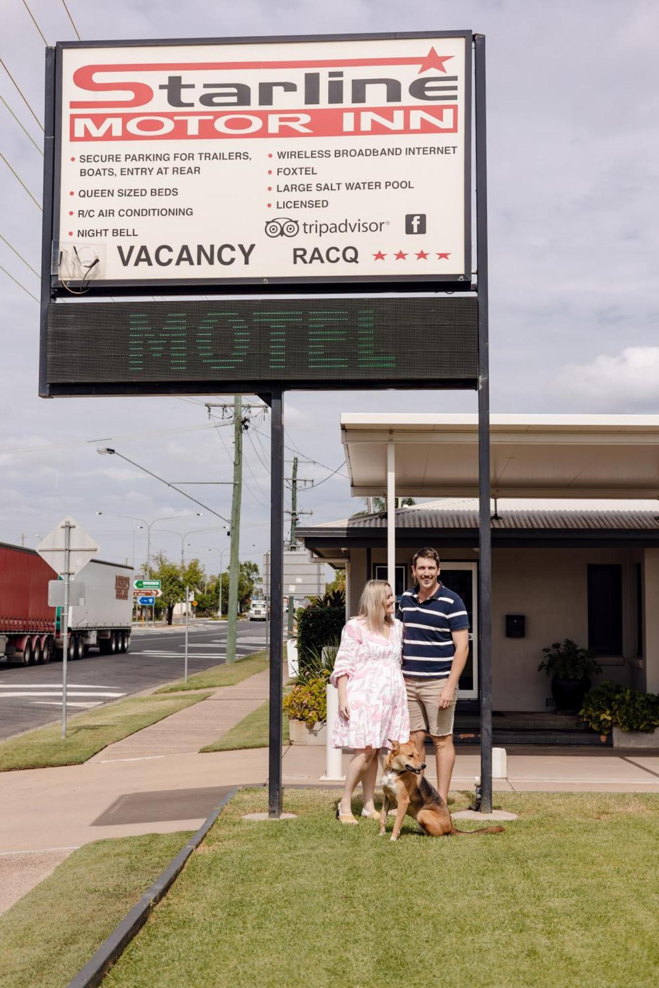 Starline Motor Inn Miles Exterior foto